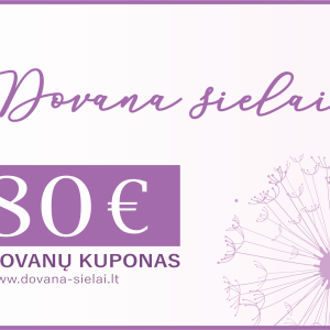 Nr. 3 Dovanų kuponas 80€
